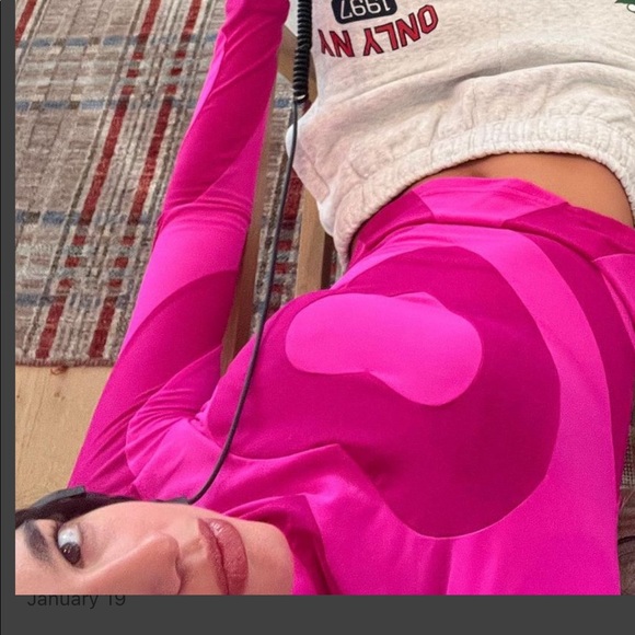 Marshall Columbia heart Nylon Patchwork skirt - Picture 2 of 2